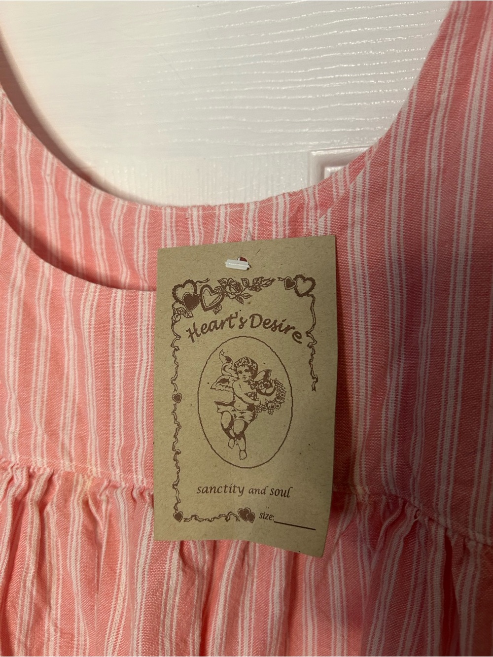 Heart’s Desire Arminda Pinafore in Homespun Cotton - Picture 4 of 16